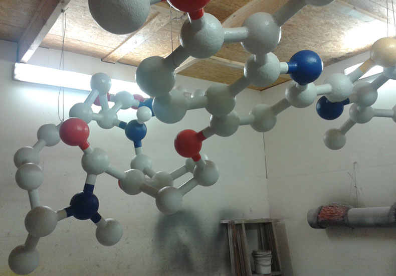 3D molecule Janssen Pharmaceutica